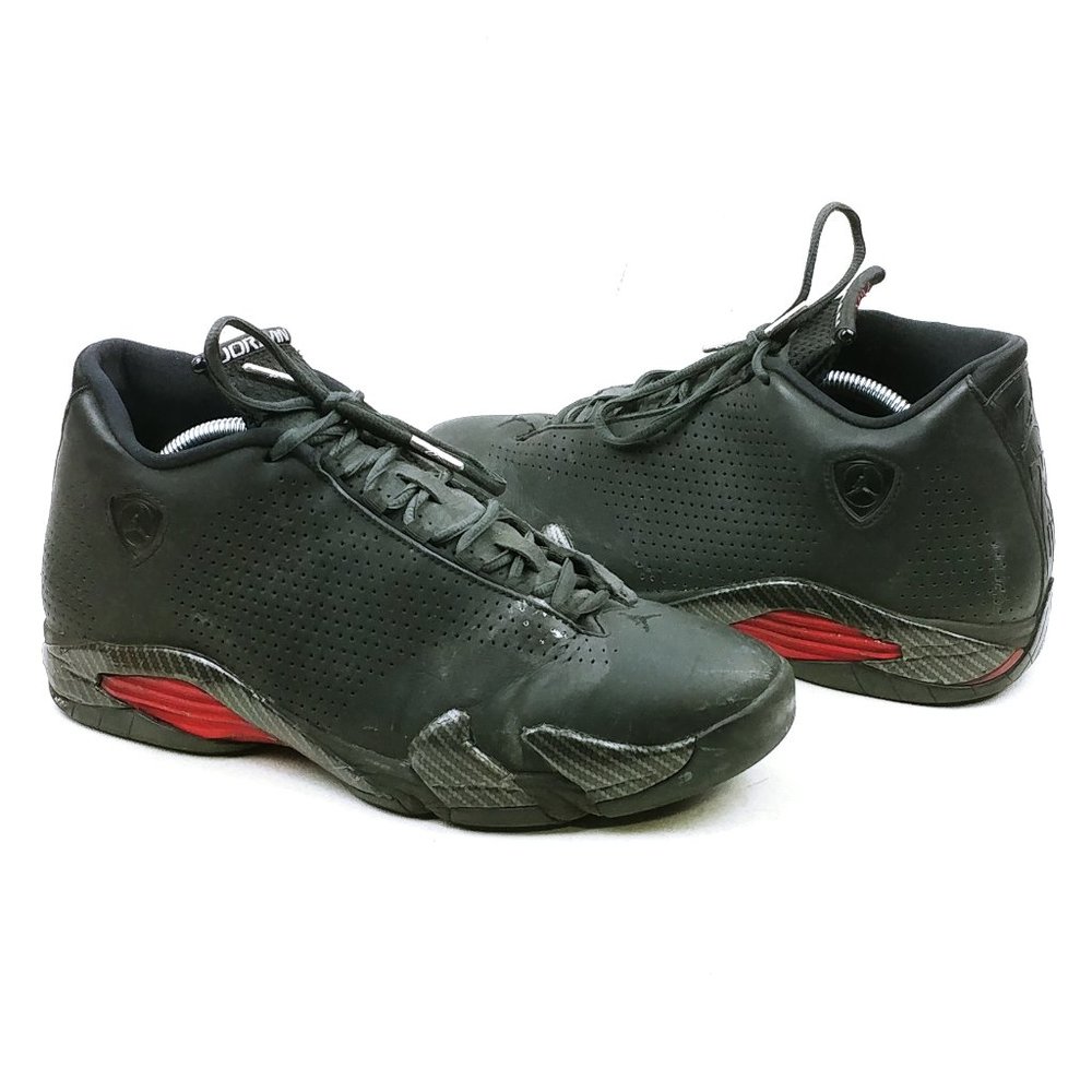 Nike Men's Air Jordan 14 Retro SE Black Ferrari Black Sneaker Size 10 (Posh178)